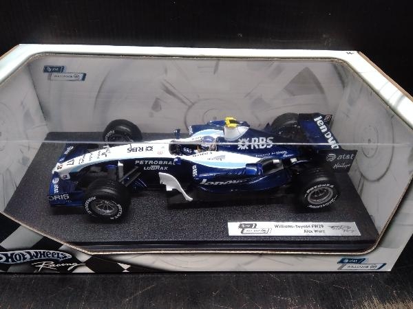現状品 未開封品 HotWheels ホットウィール K6635 Williams-Toyota FW29 Alex Wurz A.ヴルツ #17 1/18