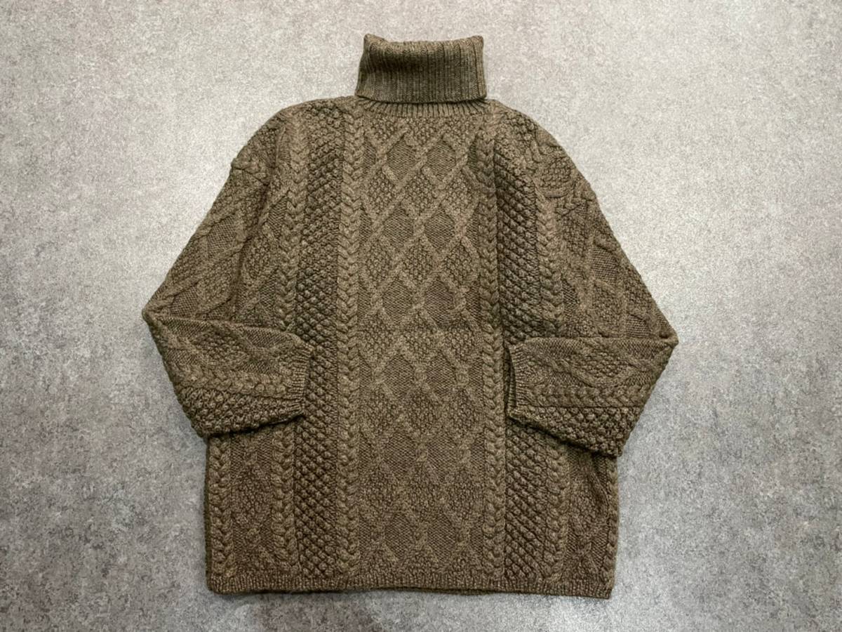 ジェイクルー J.Crew フィッシャーマン アランニットセーター メンズL