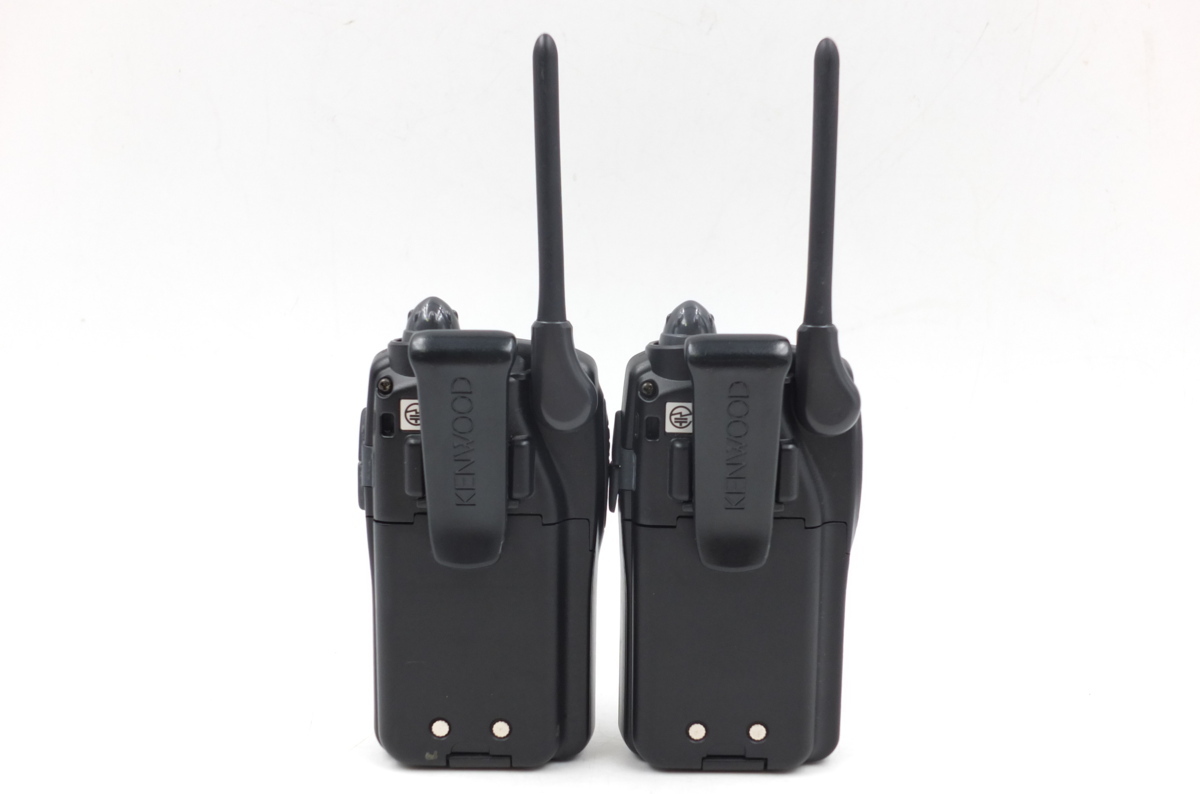 【z12763】KENWOOD ケンウッド 特定小電力トランシーバー UBZ-LM20 2台セット | 特定小電力トランシーバー KENWOOD 無線 UBZ-LS20&frasl;UBZ-LS27R（生産完了品） 特定小電力トランシーバーB