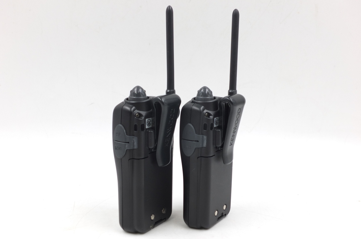 【z12763】KENWOOD ケンウッド 特定小電力トランシーバー UBZ-LM20 2台セット | 特定小電力トランシーバー KENWOOD 無線 UBZ-LS20&frasl;UBZ-LS27R（生産完了品） 特定小電力トランシーバーB