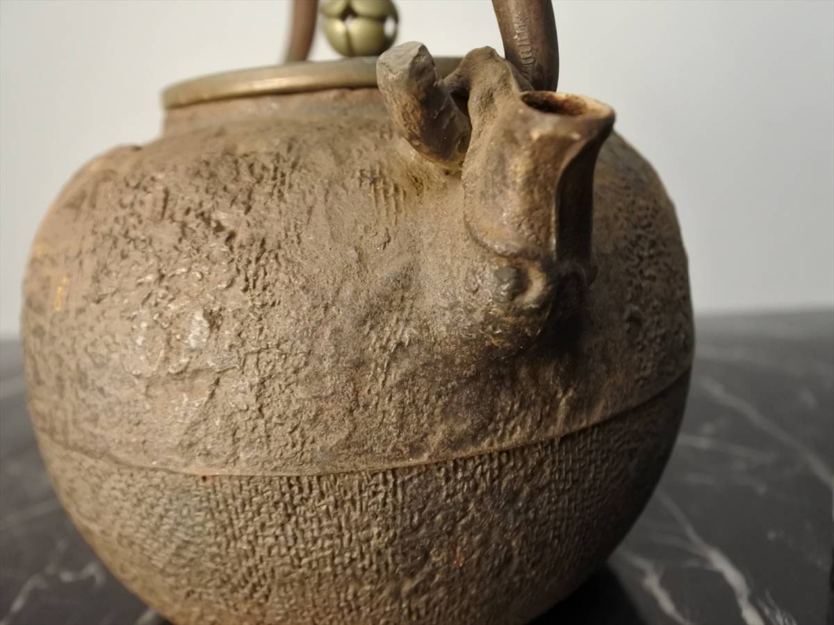 骨董品 やかん 銅製 メルカリ - 茶道具 薬缶 骨董 青銅 古美術 明治