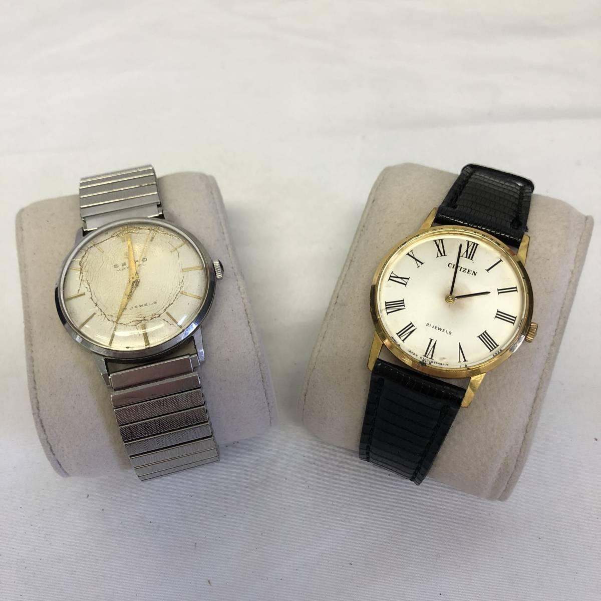 【1円スタート】A942050-2798 腕時計 2点おまとめ SEIKO MARVEL 17JEWELS 他