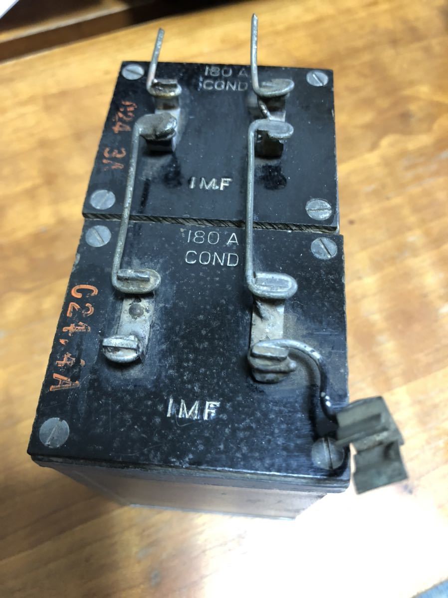 【人気定番，人気】 Western Electric 180A COND &times;2個セット 1MF ウエスタンエレクトリック(パーツ、部品)｜売買されたオークション情報、yahooの商品情報をアーカイブ公開 - オークファン パーツ、部品