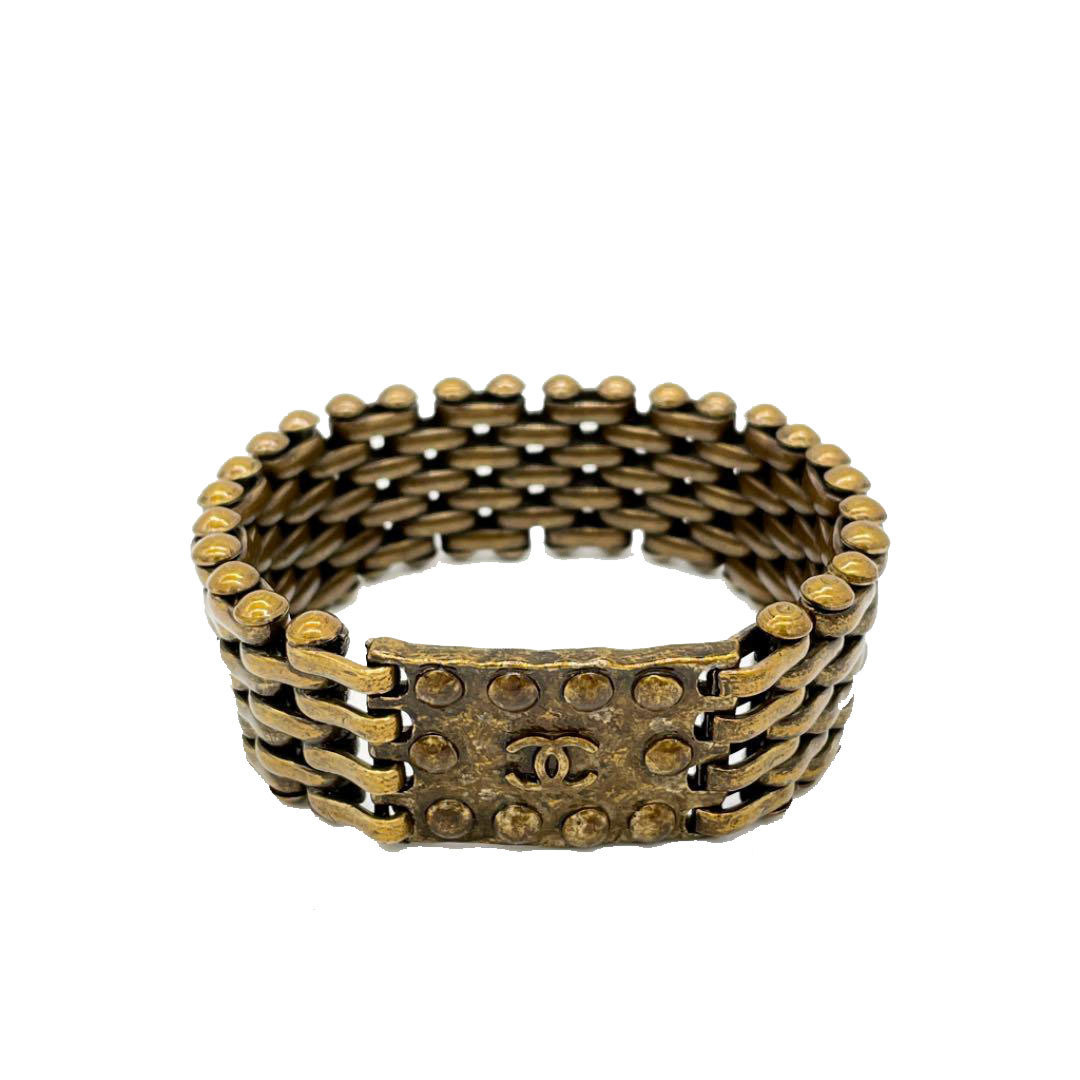 チェーン シャネル CHANEL ブレスレット ココマーク ターンロック 
