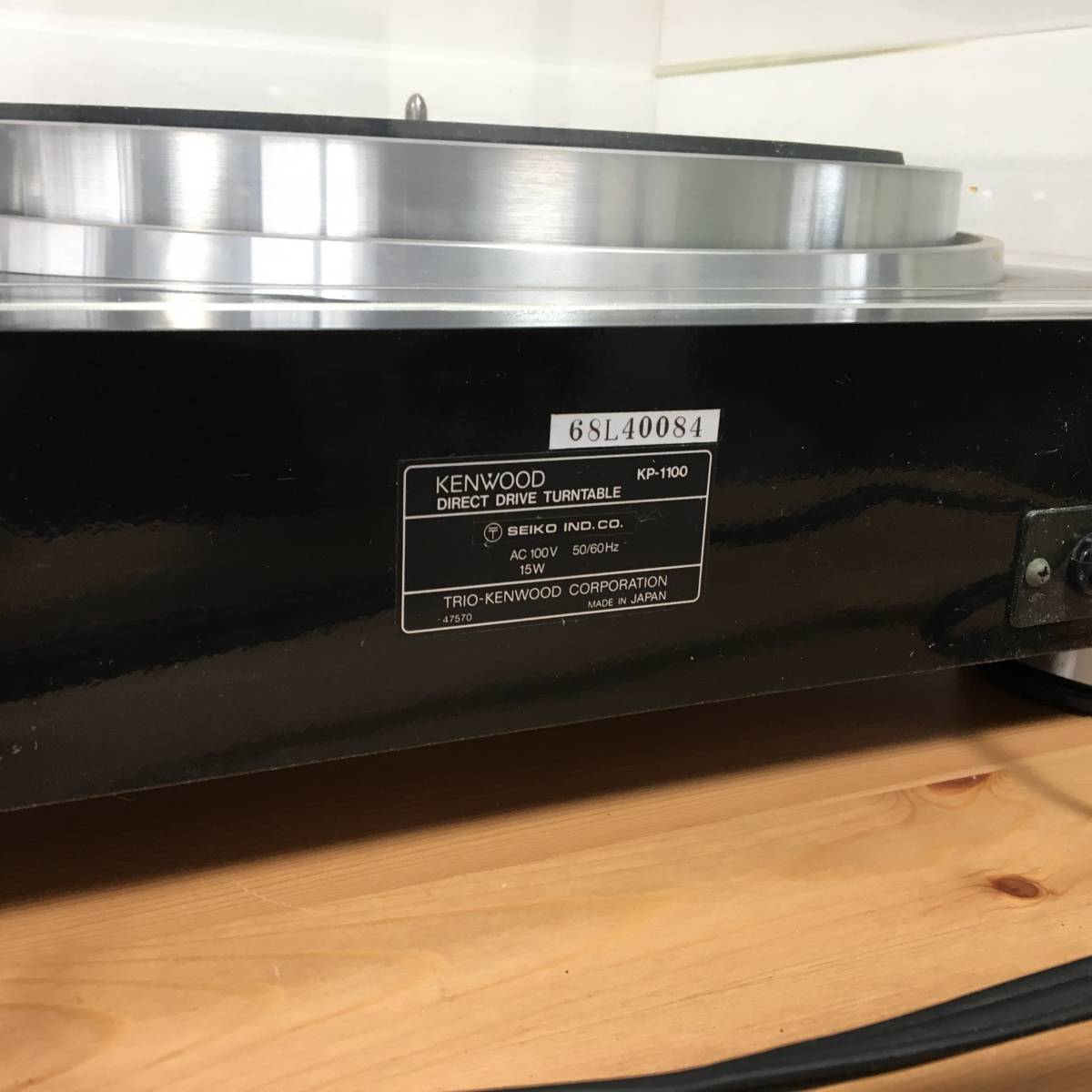 KENWOOD　KP-1100　ケンウッド　QUARTZ　PLL　DRECT　DRIVE　PLAYER　現状渡し　＃U0313