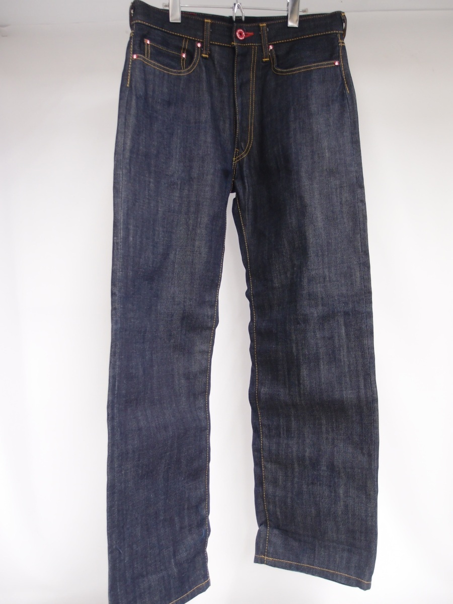 CUNE キューン CGP-0501-U2-OW うさぎペイントデニム SIZE:32 中古 メンズ ∴WF1747