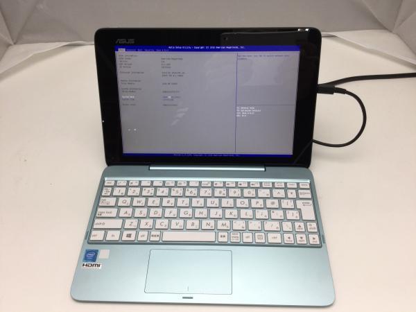 acer Windows10 ジャンク ジャンク!ASUS T100HA-BLUE○Atom x5-Z8500 1.44G 2G 64G SSD