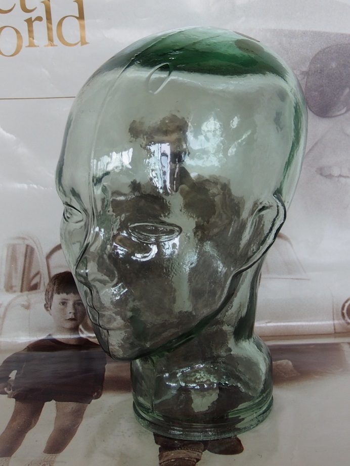 ガラス顔トルソーヴィンテージ ガラス 顔 トルソー ヴィンテージ