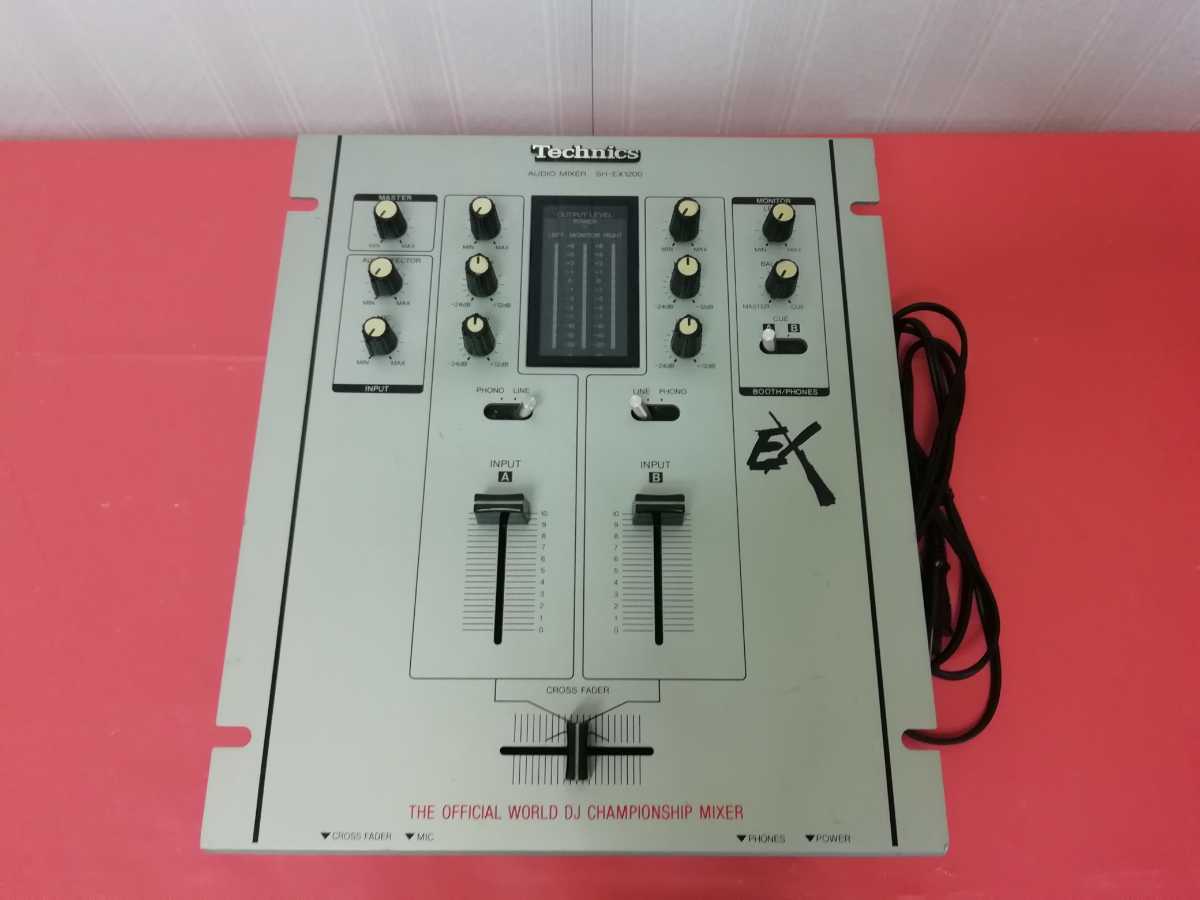 Technics SH-EX1200 シルバー / 動作OK 名機 DJミキサー テクニクス