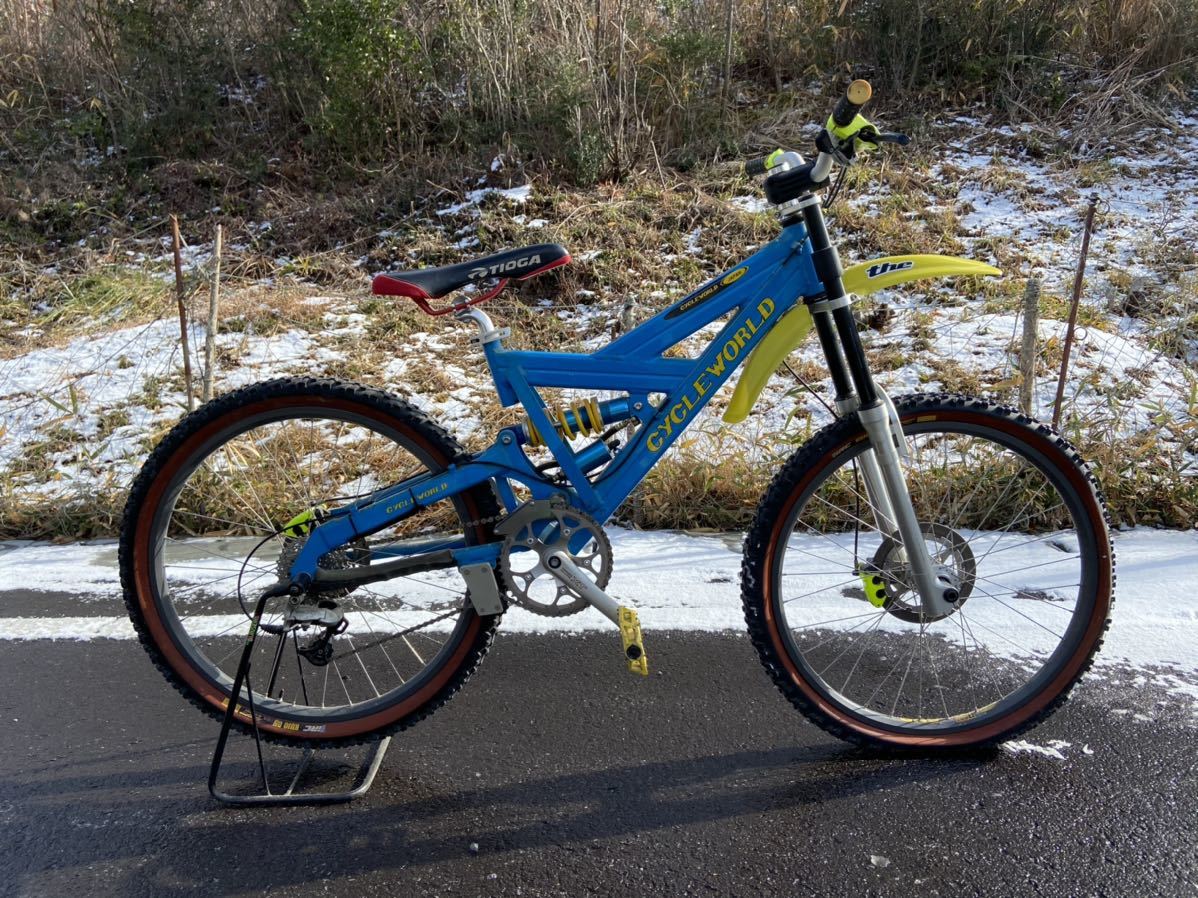 サイクルワールド マウンテンバイク ダウンヒル MTB フルサス CYCLE WORLD VSR DH サイクルワールド MTB フルサス カミカゼ ジャンク
