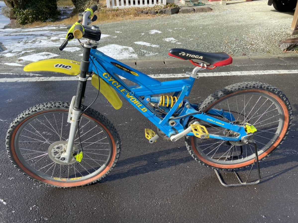 CYCLE WORLD VSR DH サイクルワールド MTB フルサス カミカゼ ジャンク