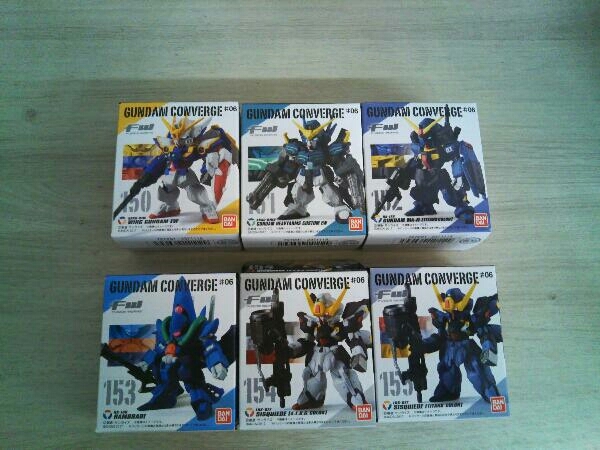 ガンダム コンバージ 06 6個セット FW ガンダムコンバージ 第6弾 6