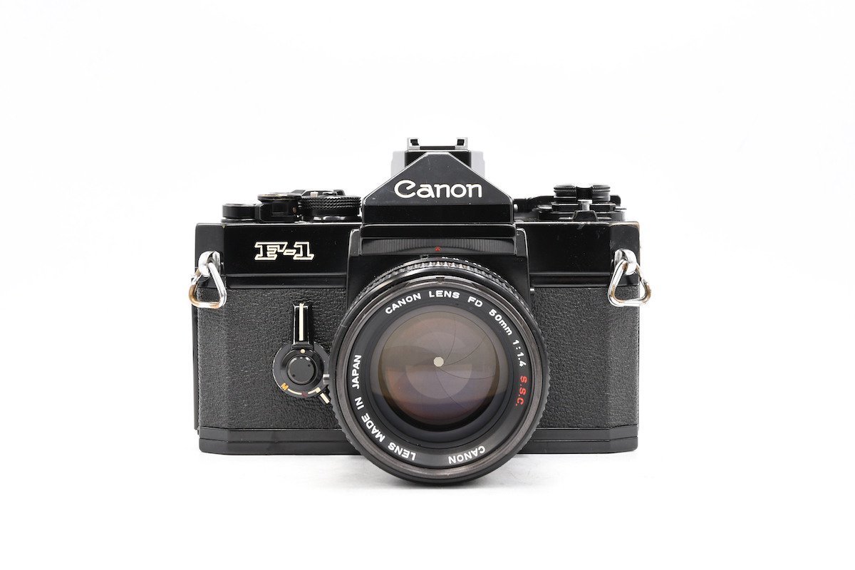 ◇CANON キヤノン 旧F-1 後期 + CANON LENS FD 50mm F1.4 S.S.C. MF