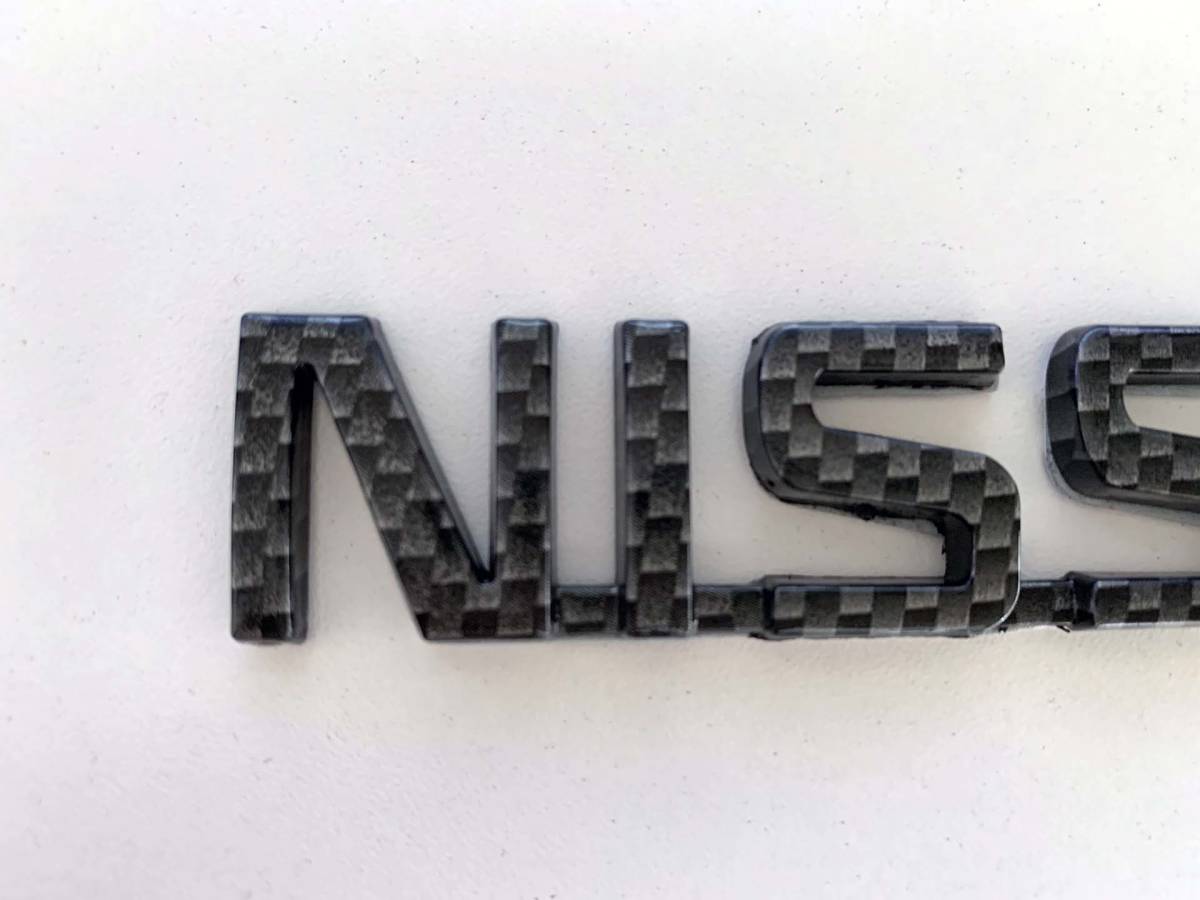 ★日産 / NISSAN ニッサン エンブレム（カーボン）★送料込★_2