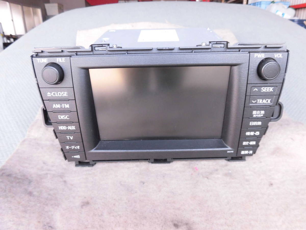 プリウス ZVW30 カーナビ トヨタ 純正 HDD HDDナビ 86100-47011 Yahoo