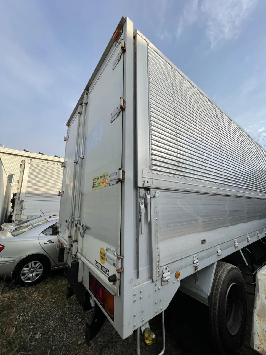 美品 アルミウイング コンテナ倉庫 中古コンテナ 物置 トラック荷台 