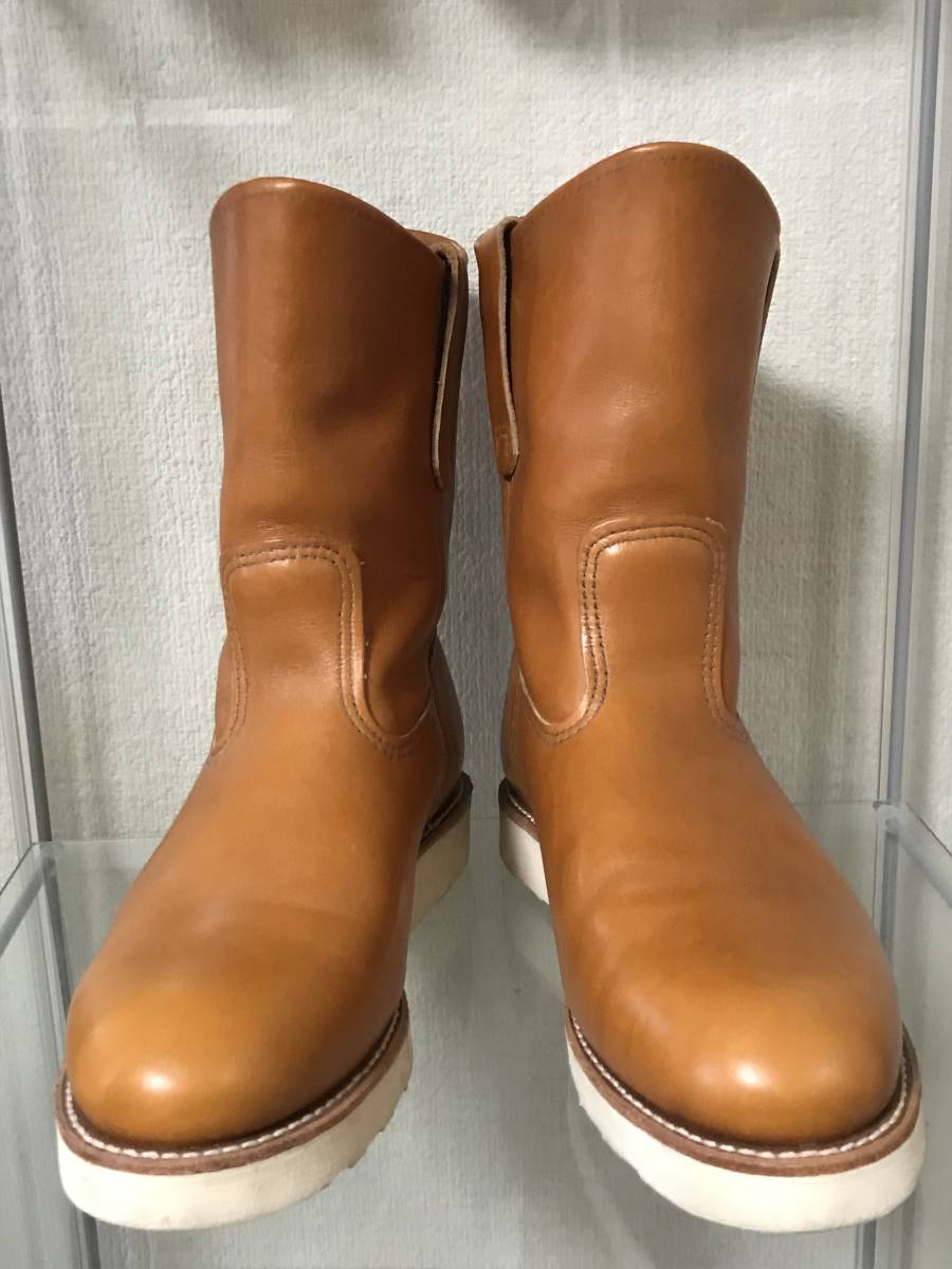 数回履き美品 REDWING レッドウィング 9866 ペコスブーツ 復刻犬タグ 9 