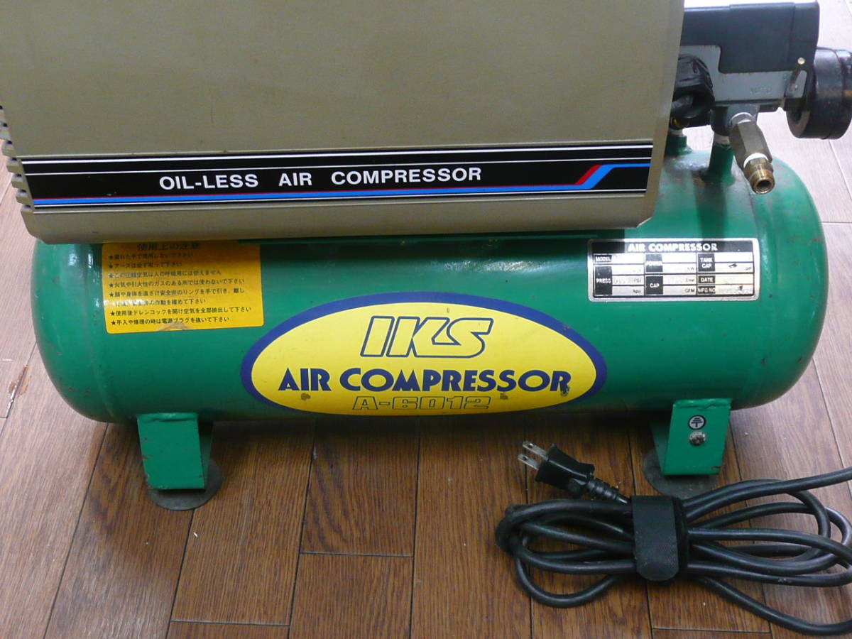 コンプレッサー - Yahoo!オークション IKS A-6012 ⁄管理9085B34 中古 