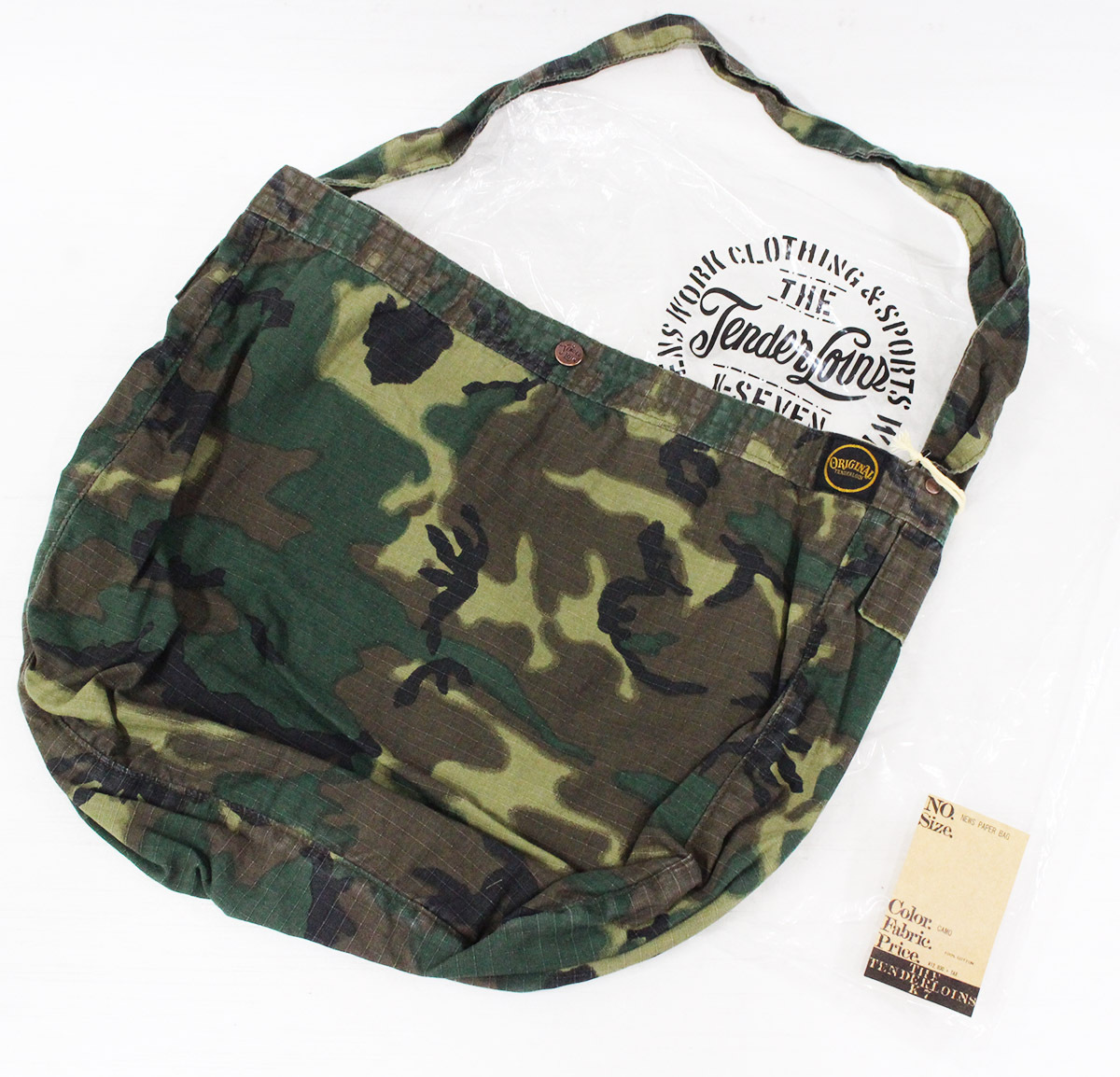 TENDERLOIN テンダーロイン 20SS NEWS PAPER BAG / ニュースペーパー