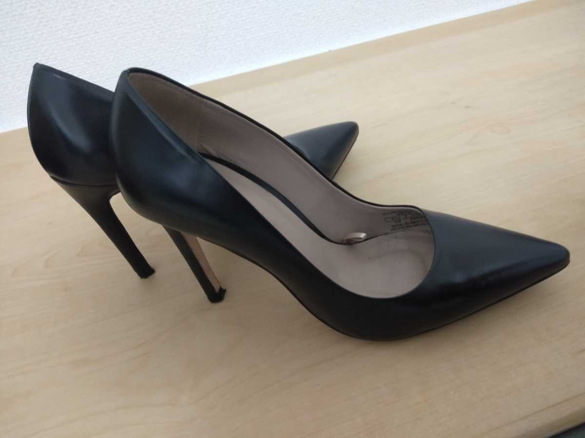 ｏｌ クローゼット整理品 Zara ハイヒールパンプス ブラック 39 袋出し超光沢パンストセット ブラック系 売買されたオークション情報 Yahooの商品情報をアーカイブ公開 オークファン Aucfan Com