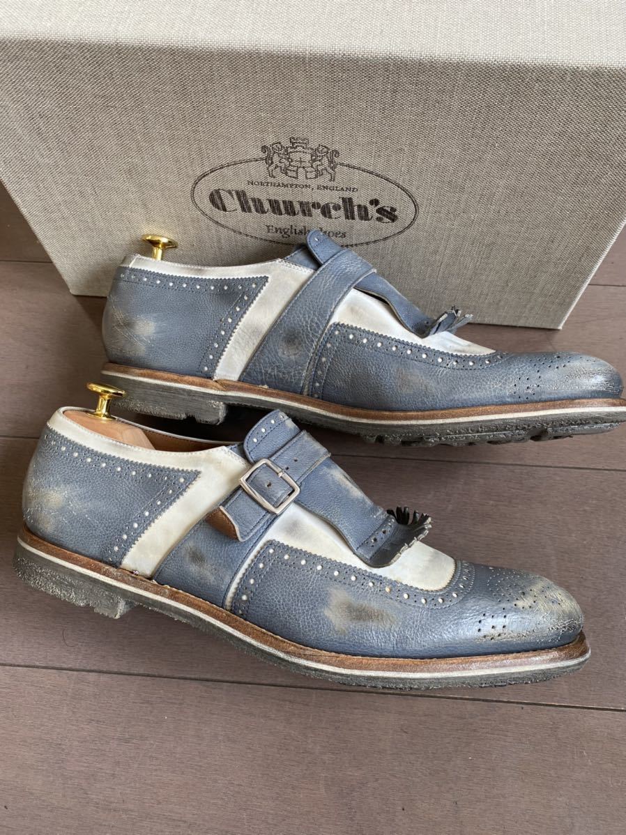 新品☆ church's チャーチ 革靴 Shanghai 上海 シャンハイ 27cm レザー
