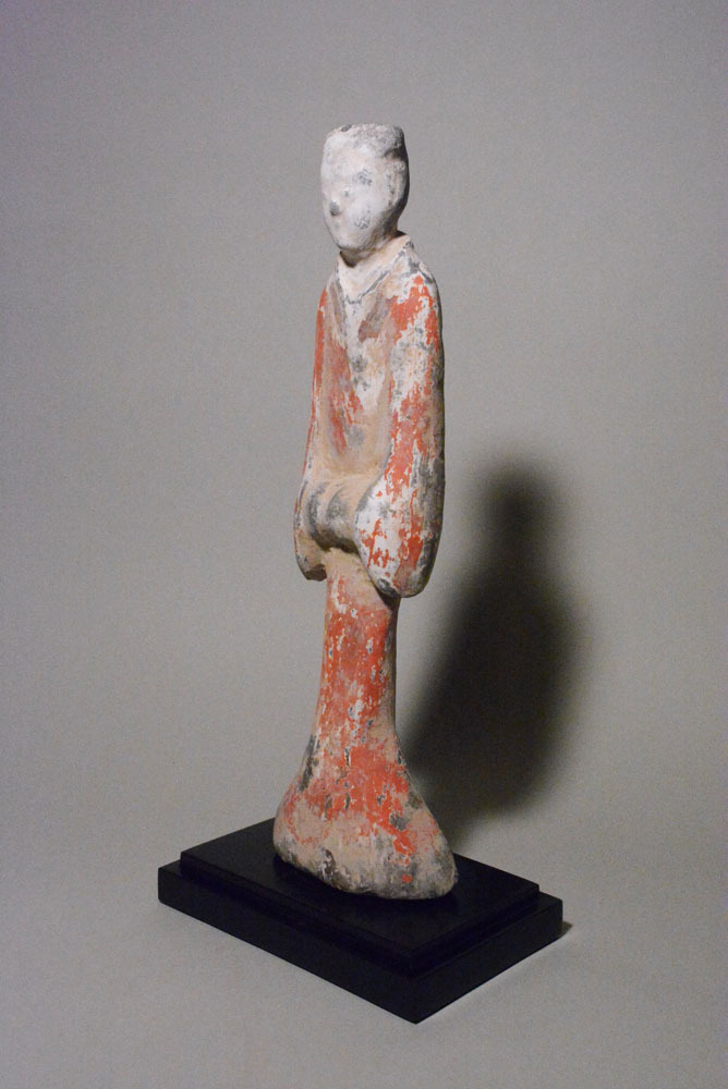 文化遺産オンライン | 漢代加彩婦人俑・人物俑 Yahoo!オークション
