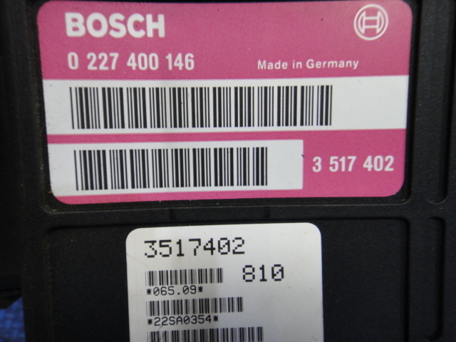 VOLVO ボルボ 240 AB230 ミッション　コンピューター　品番 3517402 [1417]