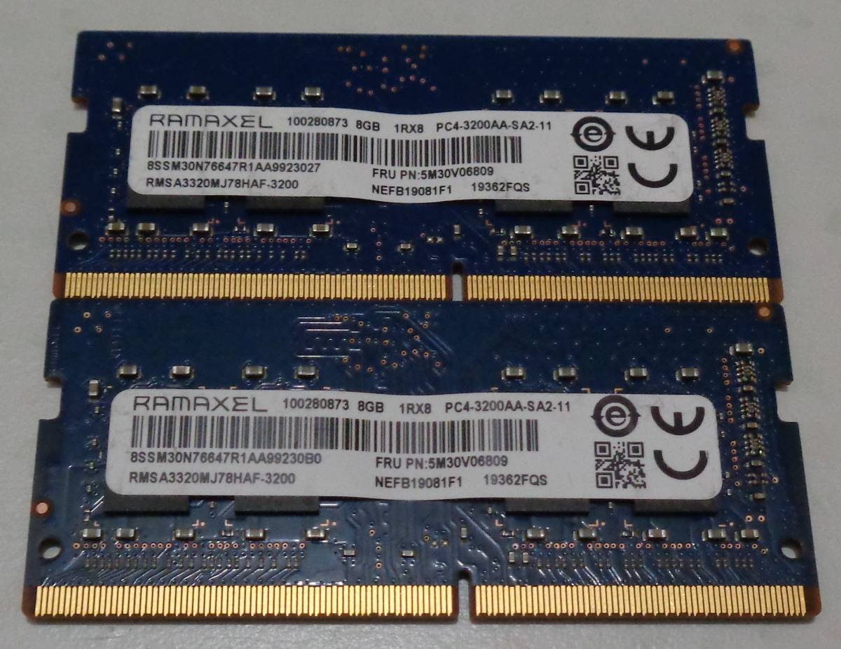 DDR4 8GB RAMAXEL 1Rx8 16GB 0 Ramaxel SODIMM Laptop PC4-3200 DDR4 