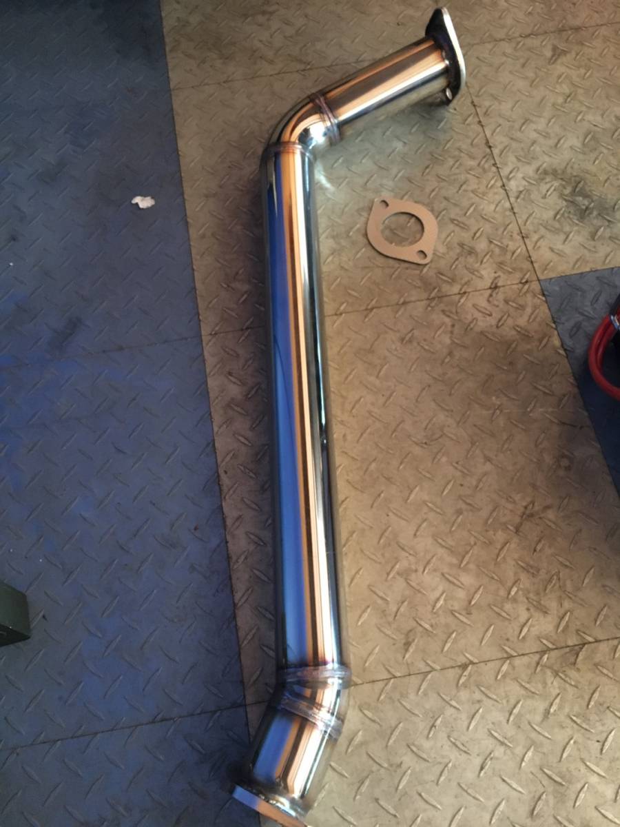 ランクル100 トヨタ フロントパイプ ディーゼル 大口径76.3mm