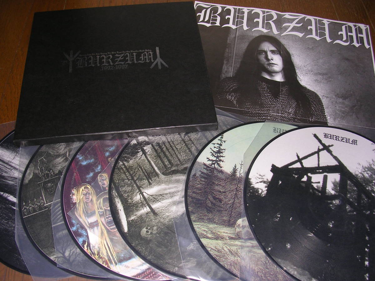 BURZUM 1992-1997 レコード ORIGINAL PICTURE DISC / BOX SET + Poster 