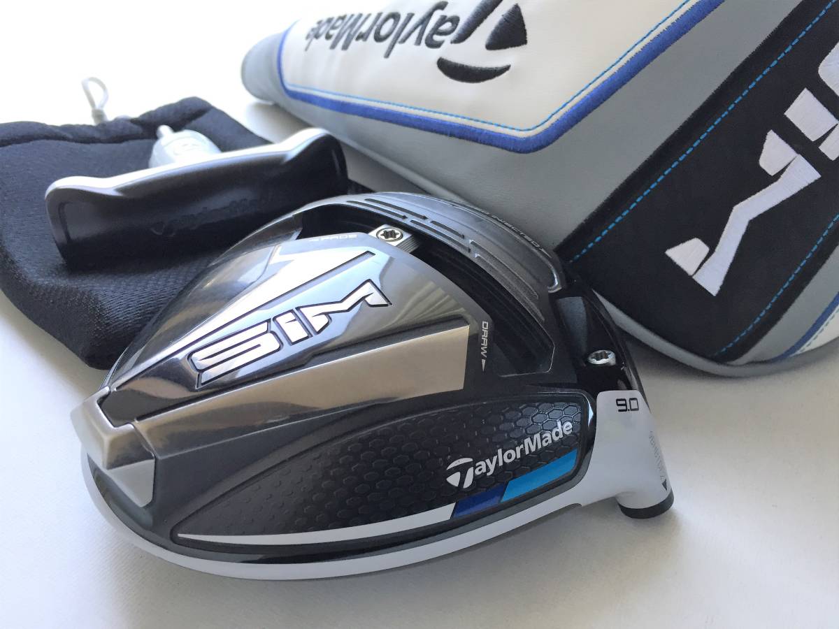 テーラーメイド SIM シム 9° ドライバー ヘッド 単体 HC/レンチ付 日本