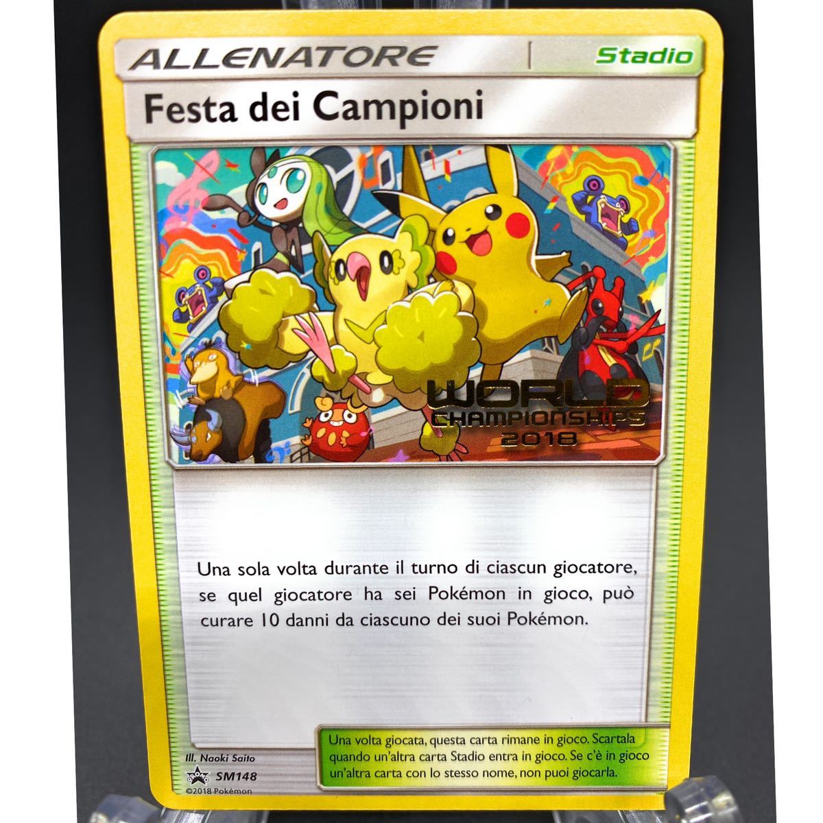 【1円～】ポケモンカード　チャンピオンズフェスティバル　2018 Festa dei Campioni 英語版