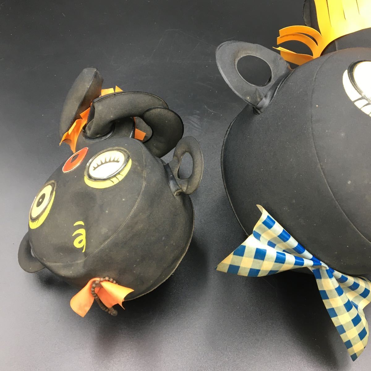 80y176 だっこちゃん人形 2点まとめて 昭和レトロ 当時物 ダッコちゃん だっこちゃん 高さ大サイズ約30センチ 小サイズ約18センチ 人形 キャラクタードール 売買されたオークション情報 Yahooの商品情報をアーカイブ公開 オークファン Aucfan Com