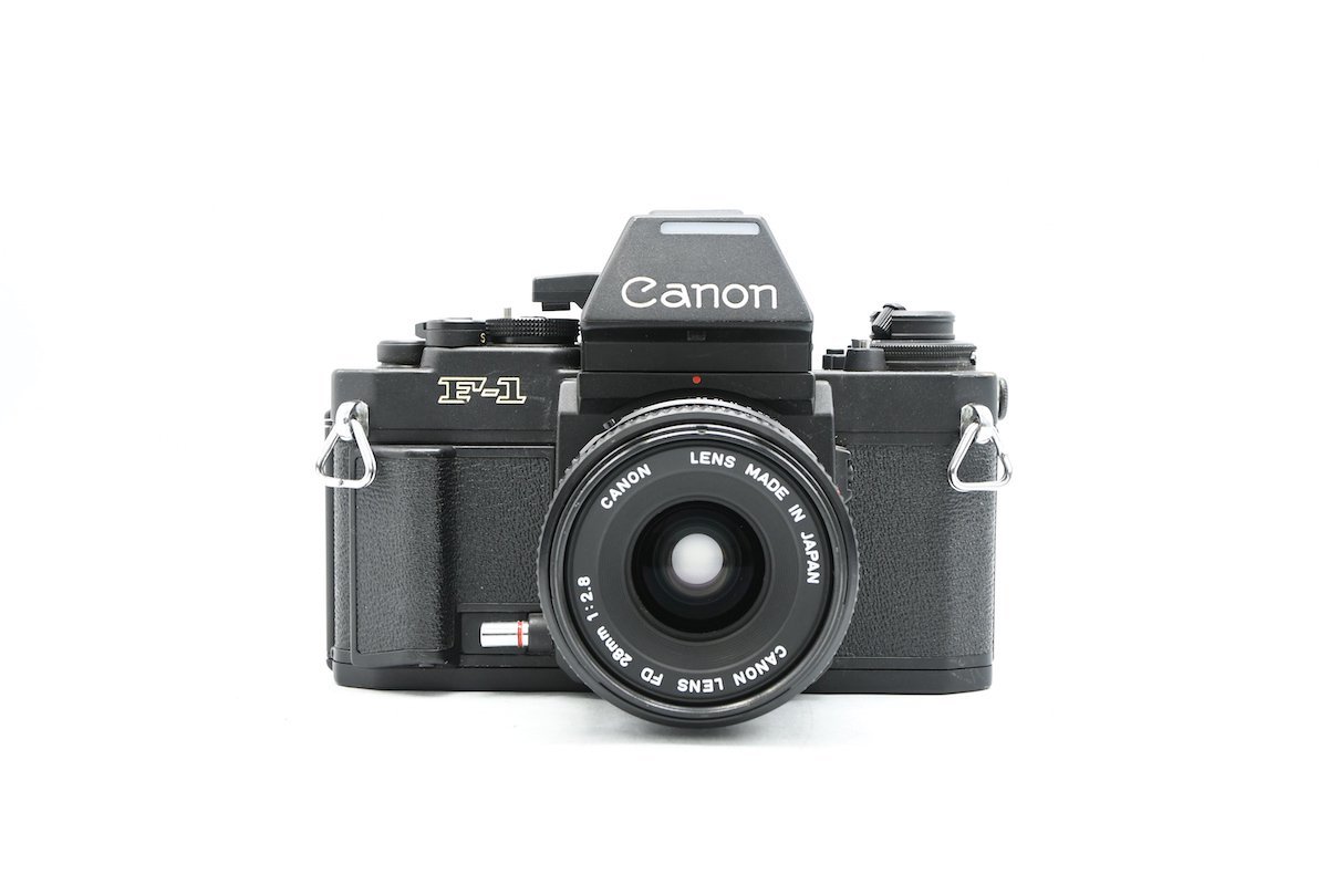 ◇ CANON キヤノン NEW F-1 + CANON LENS NEW FD 28mm F2.8 ジャンク品