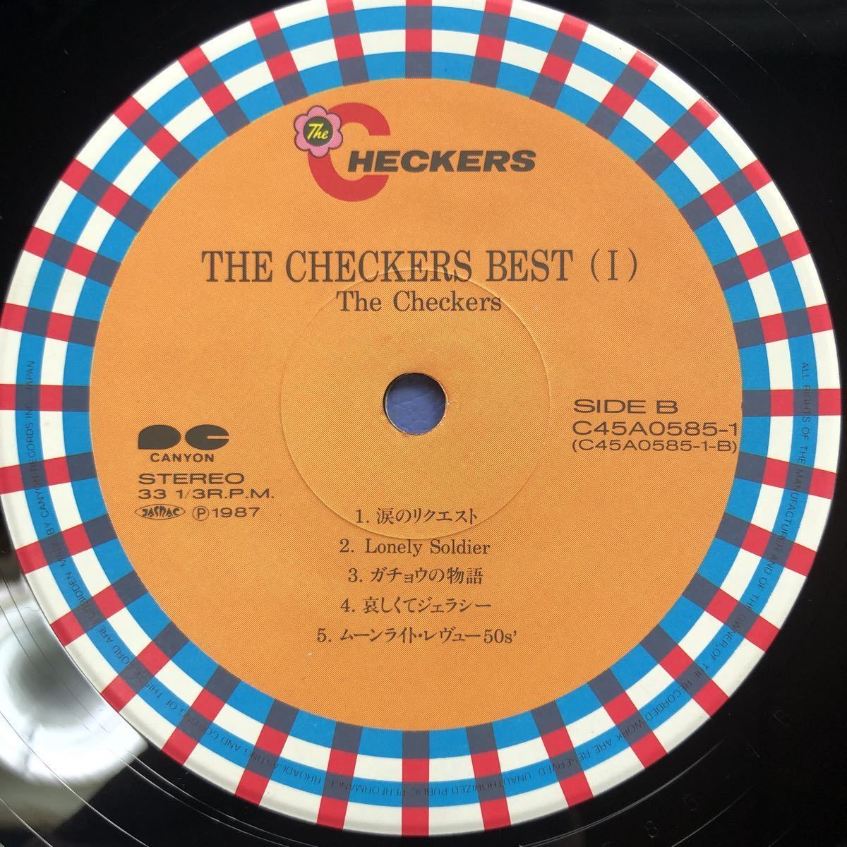 二枚組 チェッカーズ The Checkers Best チェッカーズ専用色紙直筆