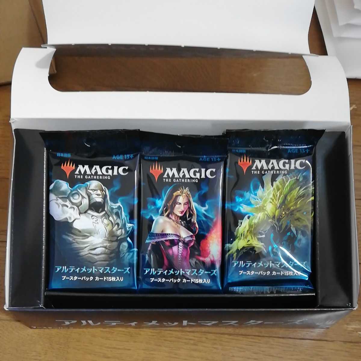 人気，最新作 MTG 日本語版 アルティメットマスターズ 1BOX トッパー
