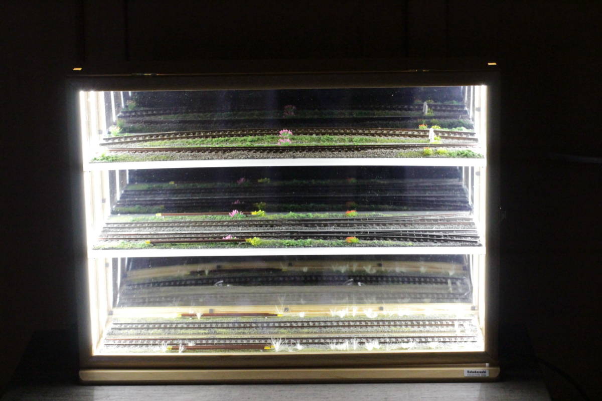 空想ジオラマ＃０４５５８　HO車輌展示ケース