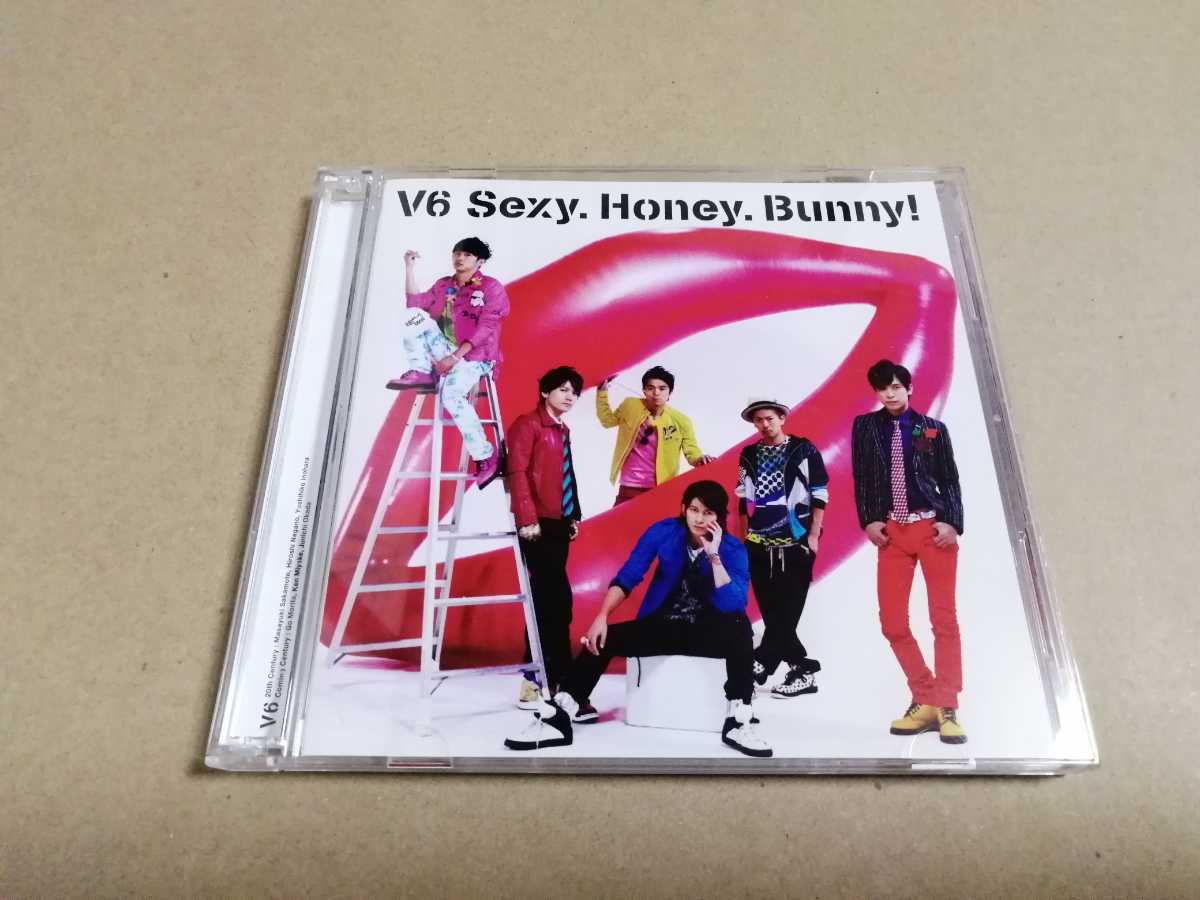 V6 Sexy. Honey. Bunny! CD+DVD 初回限定盤 honey盤 帯あり セクバニ 廃盤