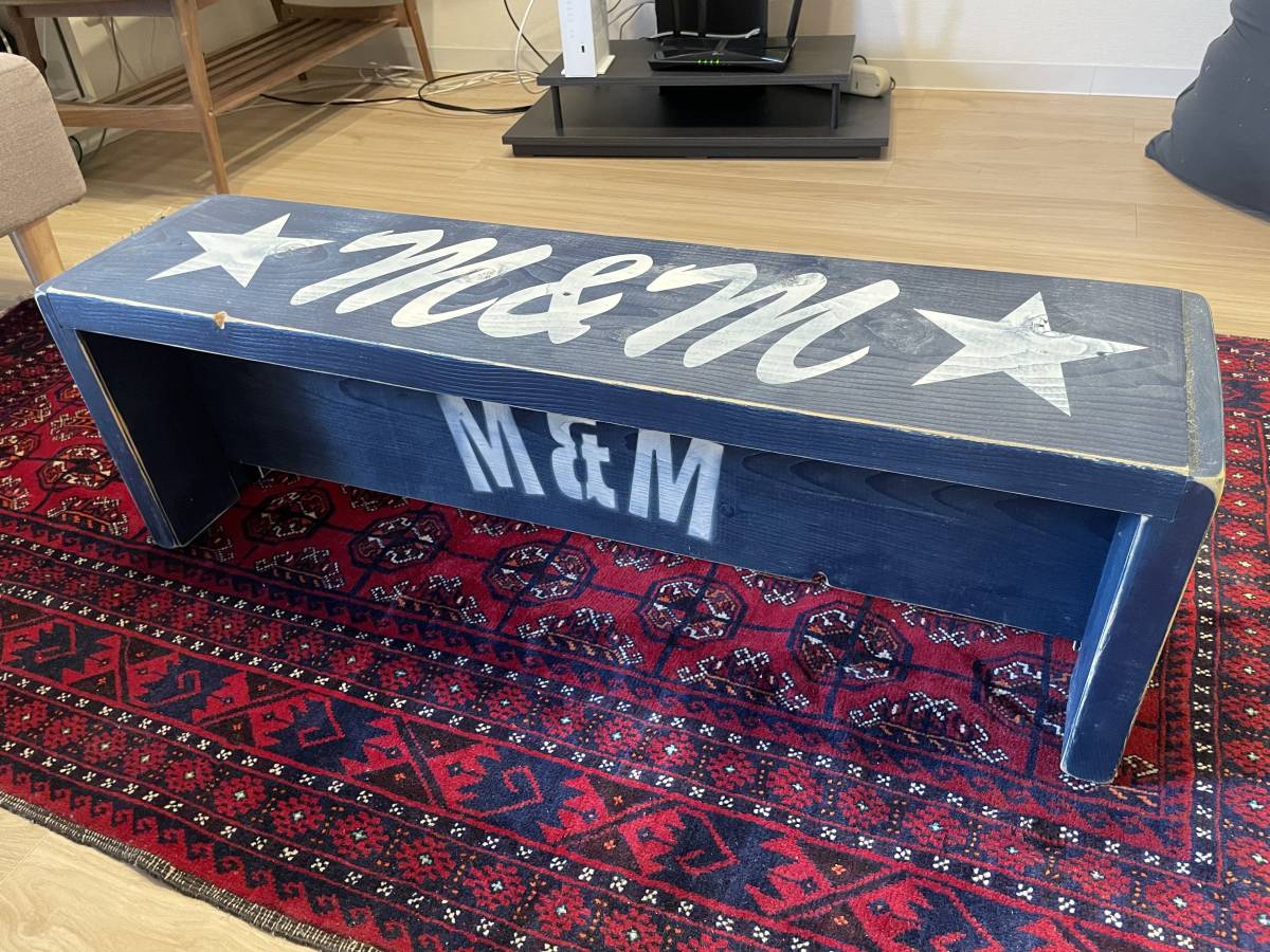 M＆M FURNITURE ベンチ M&M Custom Performance エムアンドエム