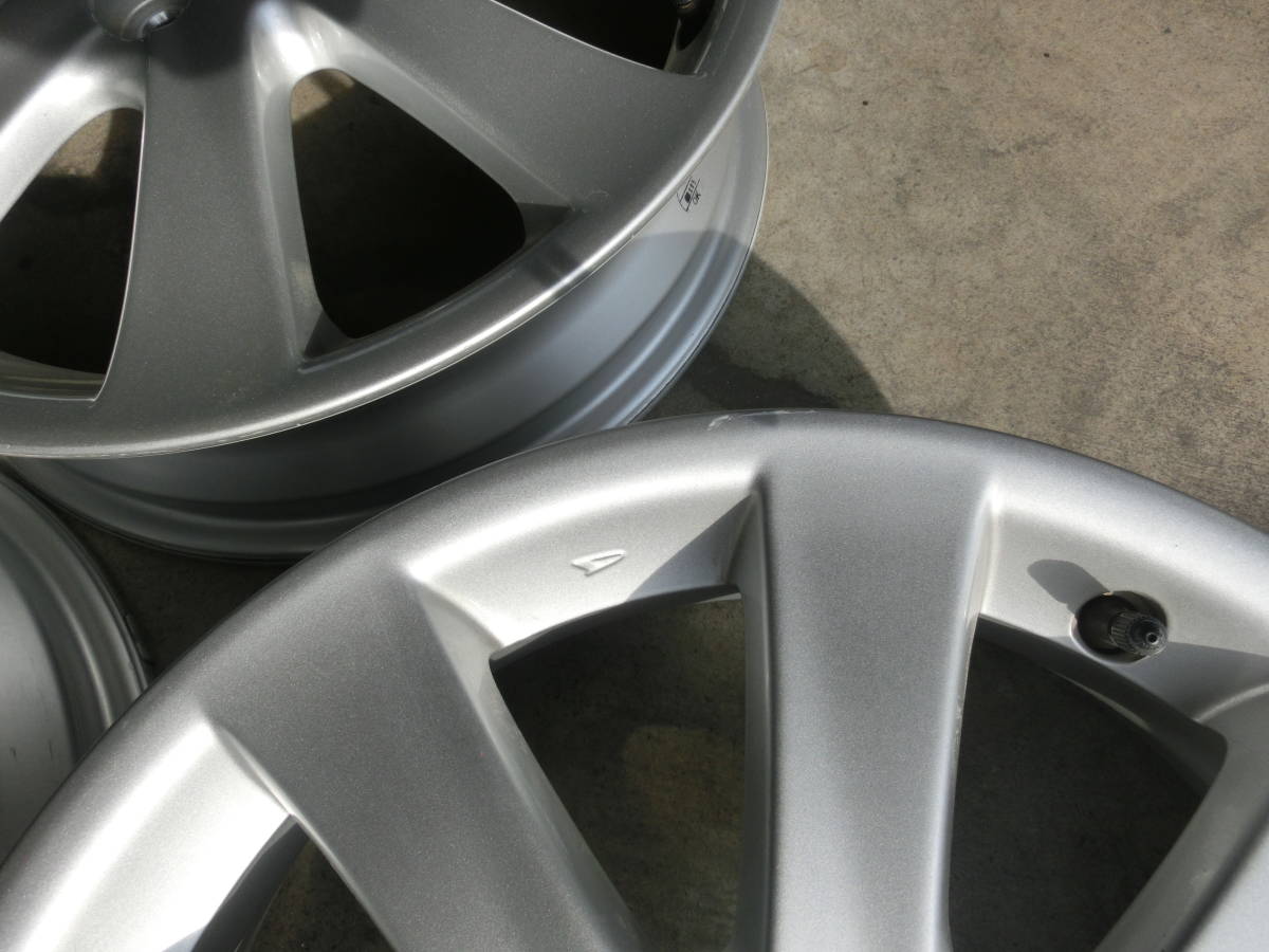 ダイハツ純正16インチ4.5J・OFF45・4穴 PCD100 中古4本セット 