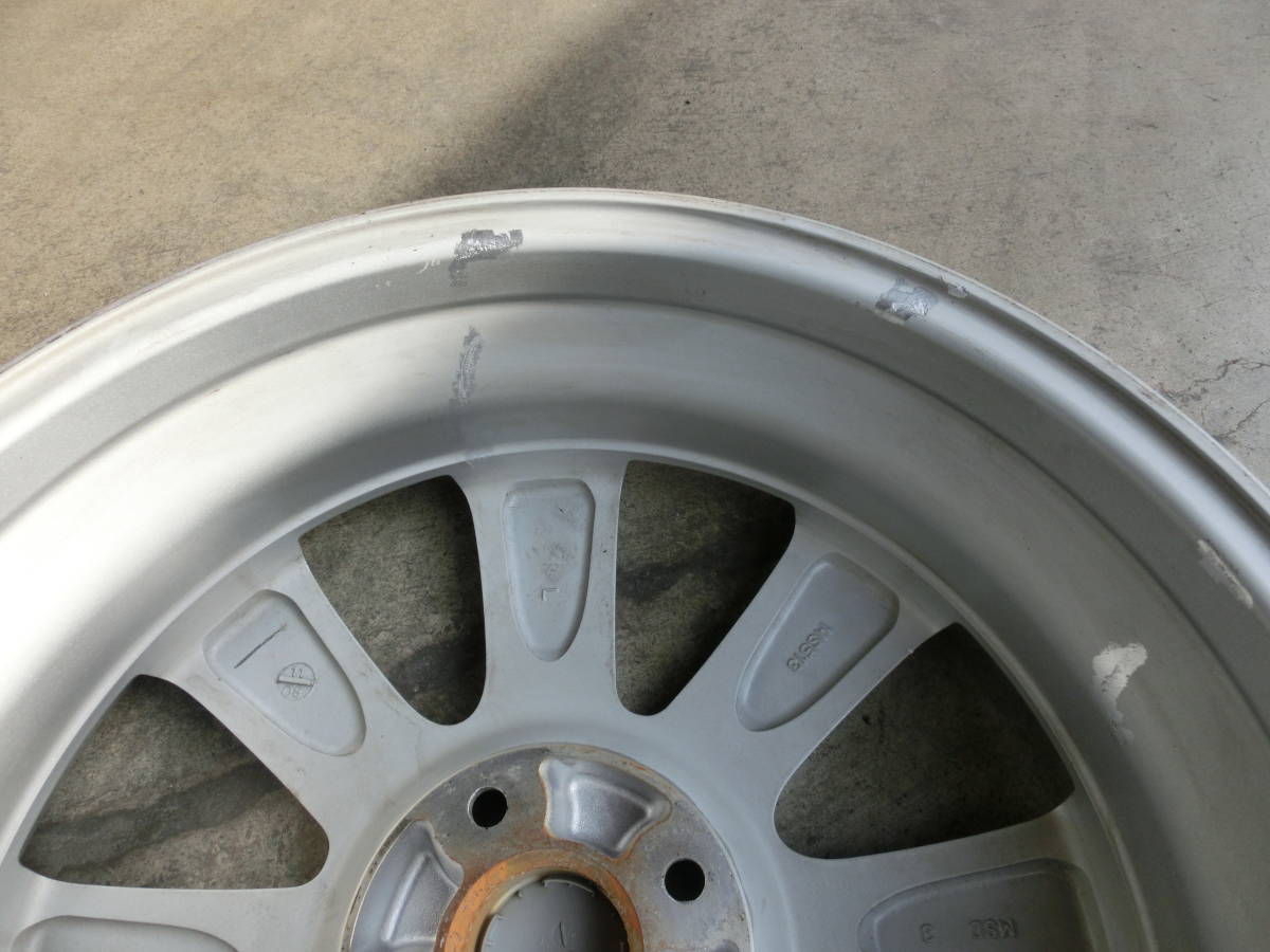 ダイハツ純正16インチ4.5J・OFF45・4穴 PCD100 中古4本セット 