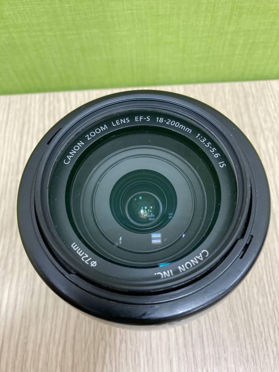 まとめて取引大歓迎 美品 動作確認済み　Canon ZOOM LENS EF-S 18-200mm　1 : 3.5 - 5.6 IS