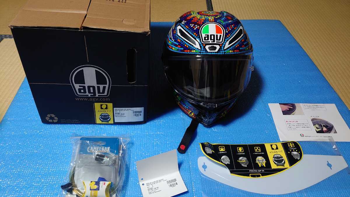 美品 限定品 AGV PISTA GP R ROSSI WINTER TEST 2018 Carbon サイズ L 