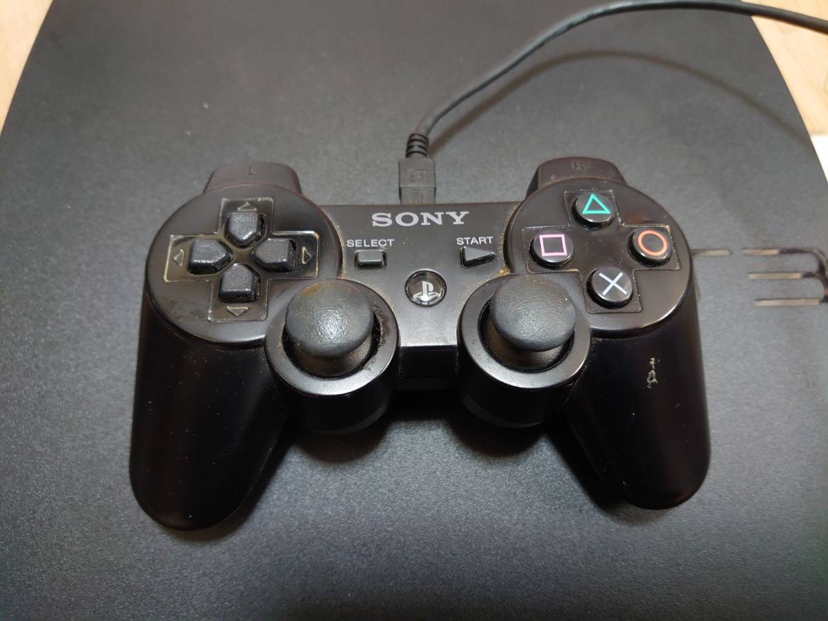 【中古】PS3 本体・コントローラ・電源ケーブル・AVケーブル（RGB）_2