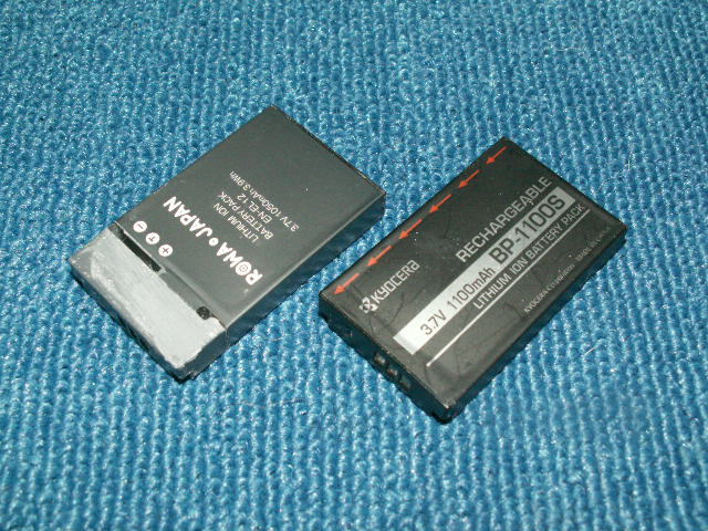 限定製作 第2弾 入手困難 CONTAX U4R 対応代用バッテリー BP-1100S