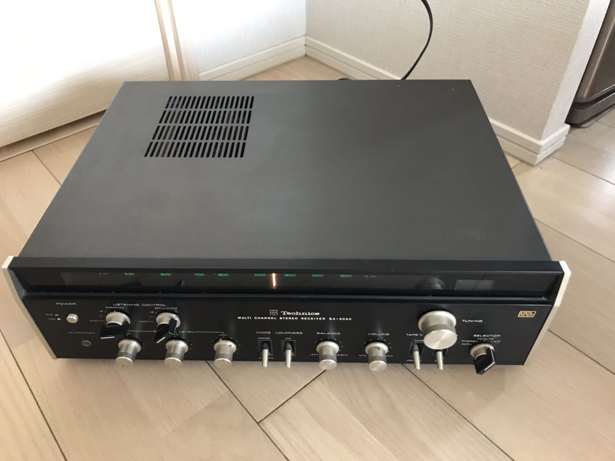 Technics テクニクス SU-V80 プリメインアンプ ブラック系