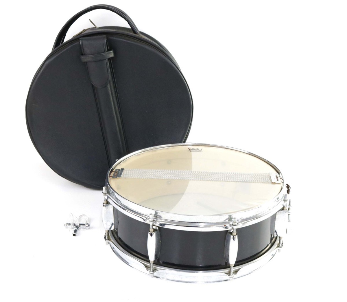 中古・現状品】Negi Drums 約14”×5” 8テンション スネア REMO Weather