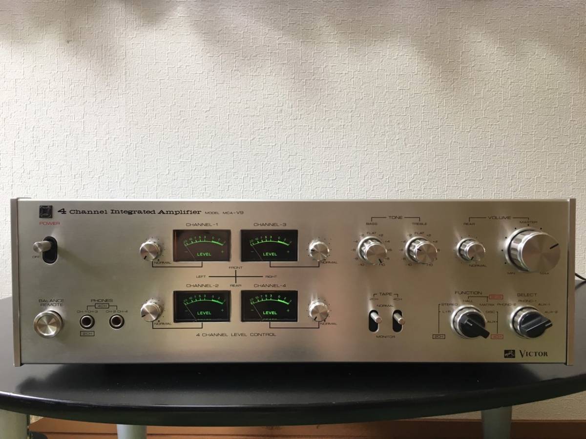 ビクター：4CH MCA-V9 Victor MCA-V9 ビクター Quadraphonic 古い