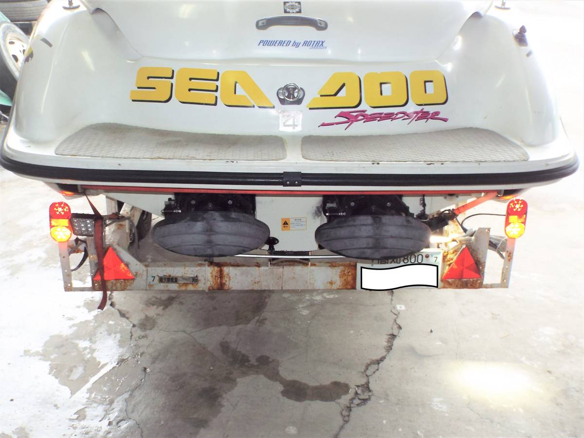 Seadoo シードゥー スピードスター150 トレーラー付 車検付 釣り ウェイク すぐに乗れます 小型モーターボート 売買されたオークション情報 Yahooの商品情報をアーカイブ公開 オークファン Aucfan Com