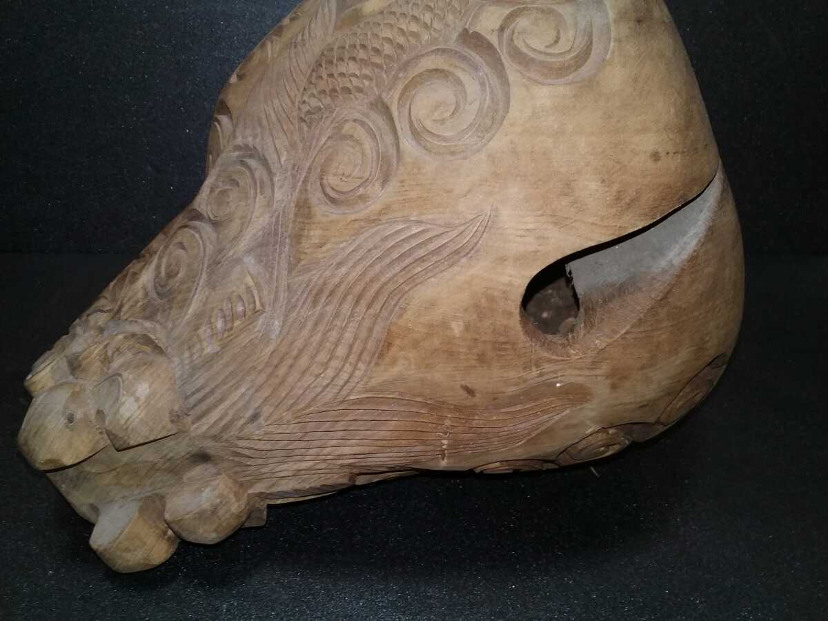木魚 寺院所蔵 杢魚 大サイズ 玉鱗工 在銘 仏具 木製 鳴物 龍彫 木彫 寺院仏具 仏教美術 打楽器(仏具一般)｜売買されたオークション情報 ...